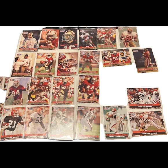 1991 NFL  PRO SET FOOTBALL CARDS - Picture 2 of 14